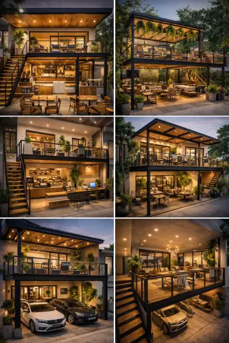 Mezannine Cafe Modern di Jati Mekar